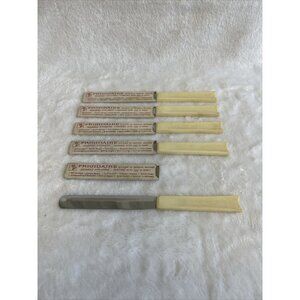 Quikut Spatula Paring Knife Stainless Steel MADE IN USA Dishwasher Safe Set Of 5